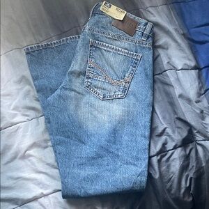 Men's Reclaim Buckle Blue Jeans